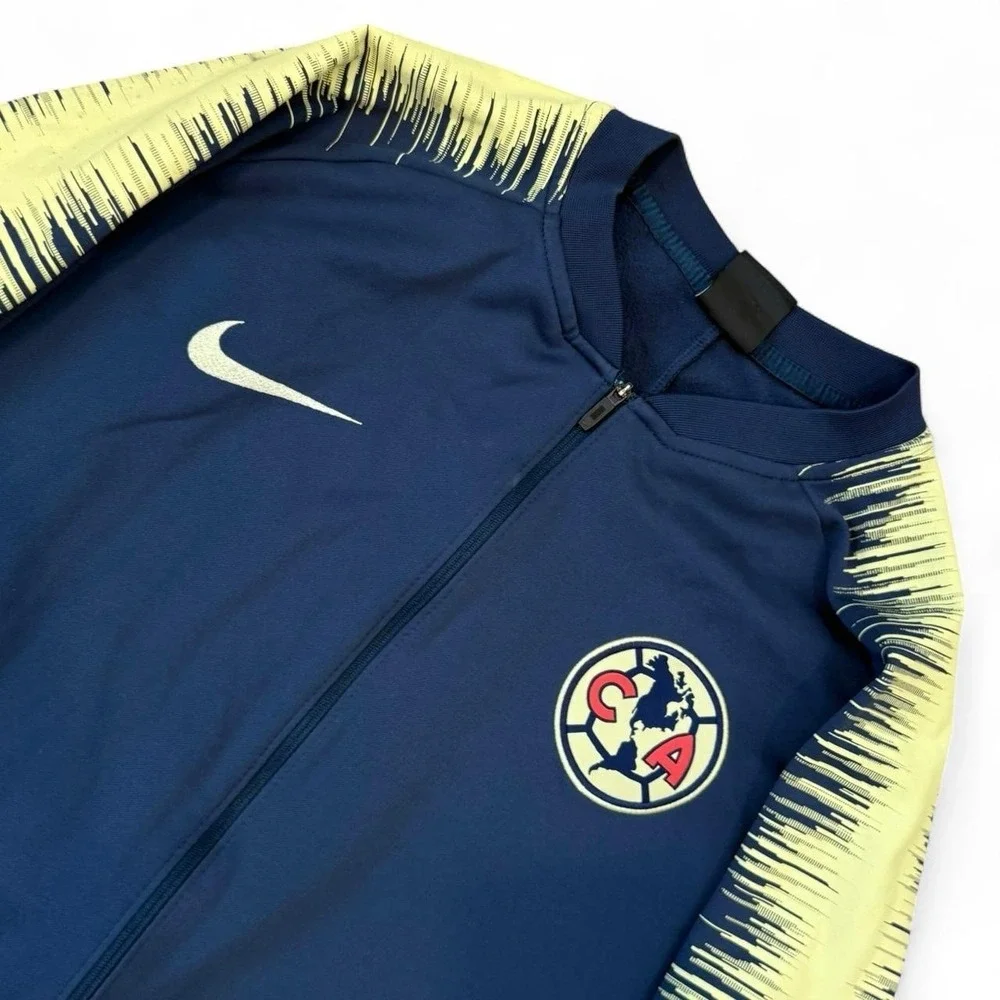Nike Dri-Fit America Full Zip Track Jacket Mens Size Large Futbol Soccer Sweater
